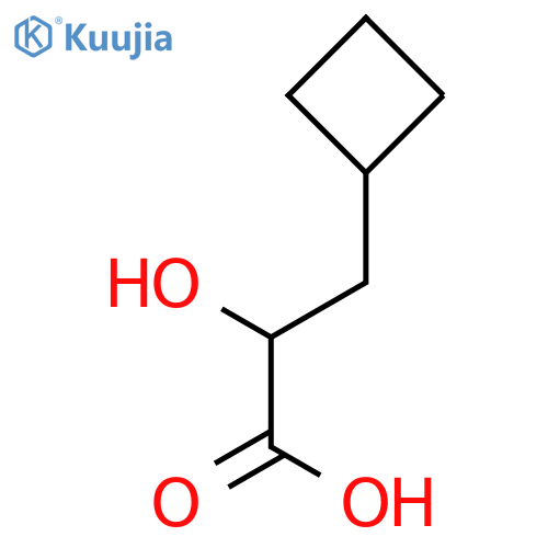 (2r)-3-cyclobutyl-2-hydroxypropanoic Acid structure