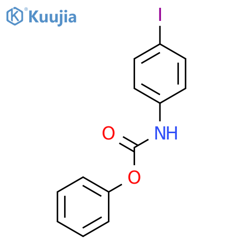 Carbamic acid, (4-iodophenyl)-, phenyl ester structure
