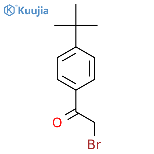 2-Bromo-4'-tert-butylacetophenone structure