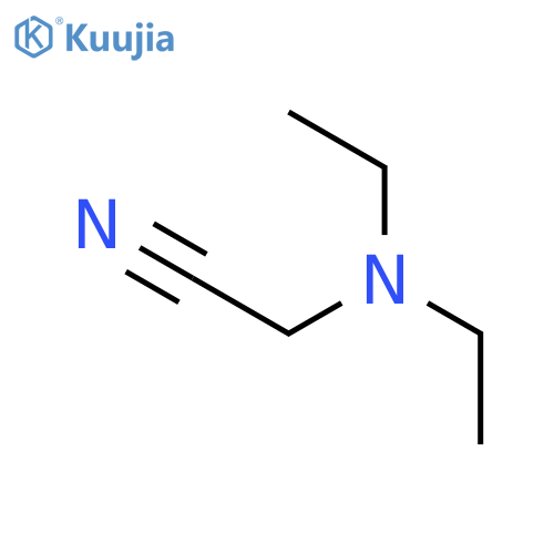 Diethyl aminoacetonitrile structure