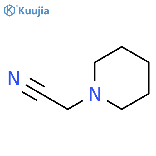 1-Piperidineacetonitrile structure