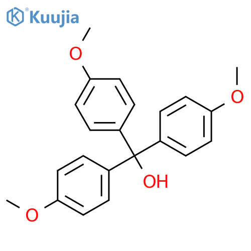 Tris(4-methoxyphenyl)methanol structure