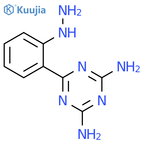 1,3,5-Triazine-2,4-diamine,6-(2-hydrazinylphenyl)- structure