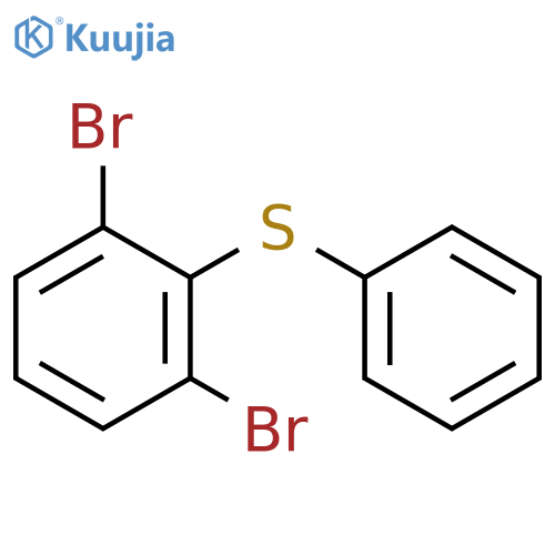 Benzene, 1,3-dibromo-2-(phenylthio)- structure