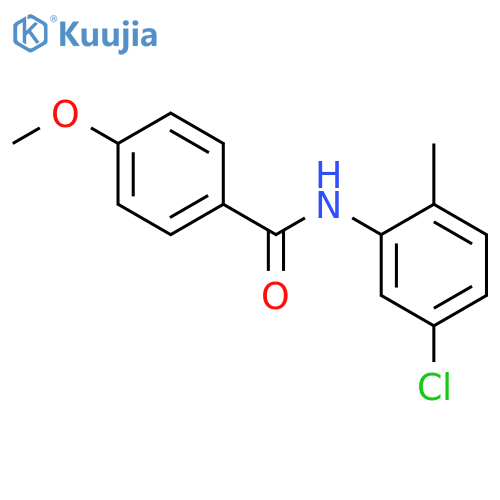 N-(5-chloro-2-methylphenyl)-4-methoxybenzamide structure