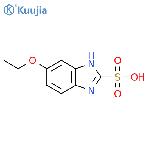 5-Ethoxy-1H-benzimidazole-2-sulfonic acid structure