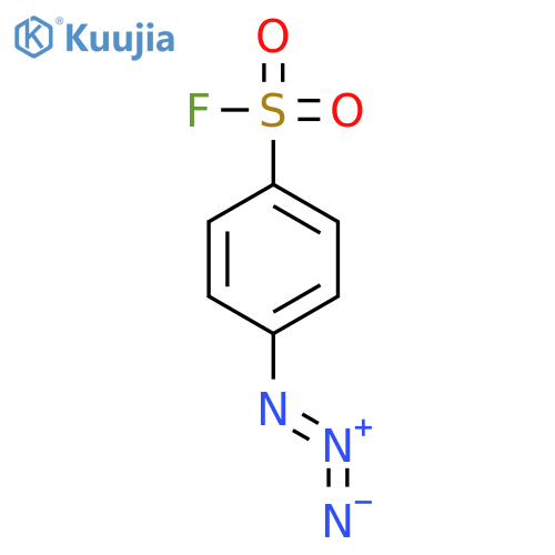Benzenesulfonyl fluoride, 4-azido- structure