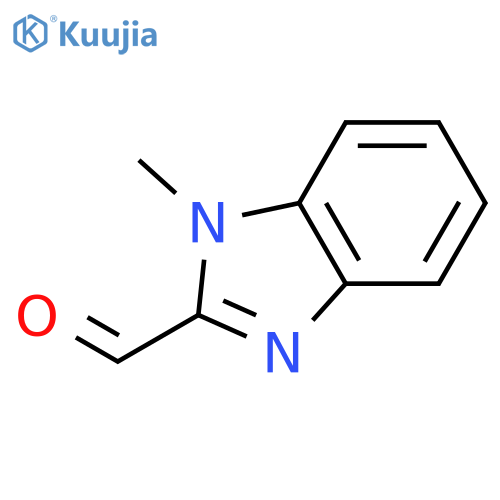 1-methyl-1H-1,3-benzodiazole-2-carbaldehyde structure