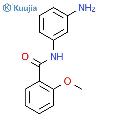 N-(3-Aminophenyl)-2-methoxybenzamide structure