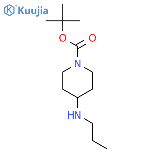 1-Boc-4-Propylaminopiperidine structure