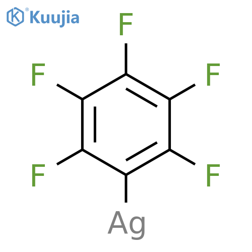 Silver, (pentafluorophenyl)- structure