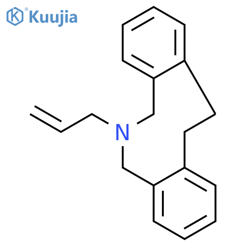 5H-Dibenz[c,g]azonine,6,7,12,13-tetrahydro-6-(2-propen-1-yl)- structure