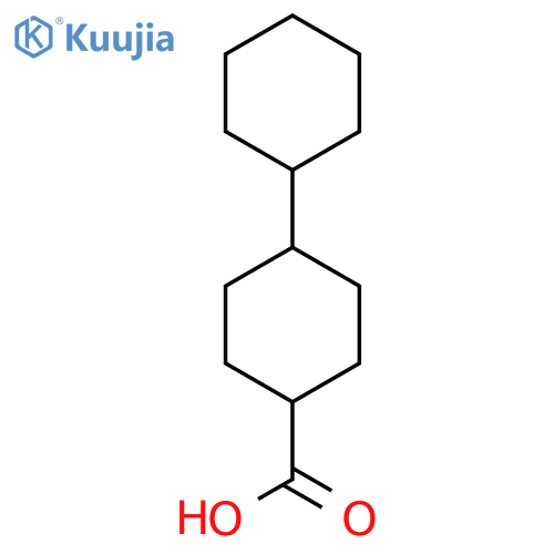 (Z)-4-Cyclohexylcyclohexylcarboxylic acid structure