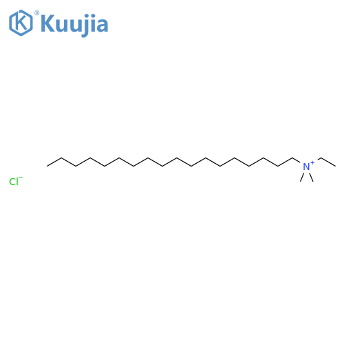 1-Octadecanaminium, N-ethyl-N,N-dimethyl-, chloride structure