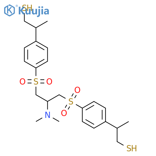 p-Cumenesulfonic acid,thio-, S,S'-[2-(dimethylamino)trimethylene] ester (8CI) structure