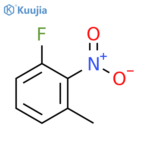 1-fluoro-3-methyl-2-nitrobenzene structure