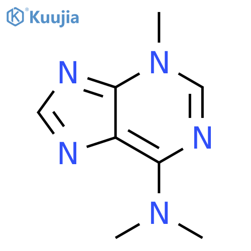 3H-Purin-6-amine, N,N,3-trimethyl- structure