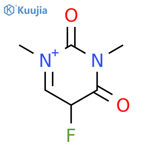 2,4(1H,3H)-Pyrimidinedione,5-fluoro-1,3-dimethyl- structure