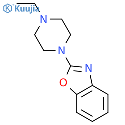 2-(4-ethyl-1-piperazinyl)-Benzoxazole structure