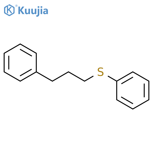Phenyl 3-Phenylpropyl sulphide structure