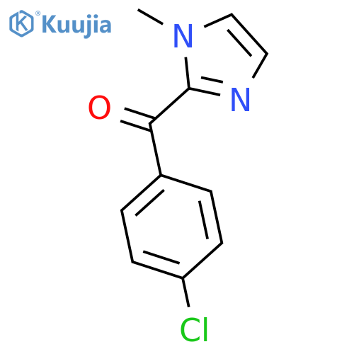 2-(4-chlorobenzoyl)-1-methyl-1H-imidazole structure