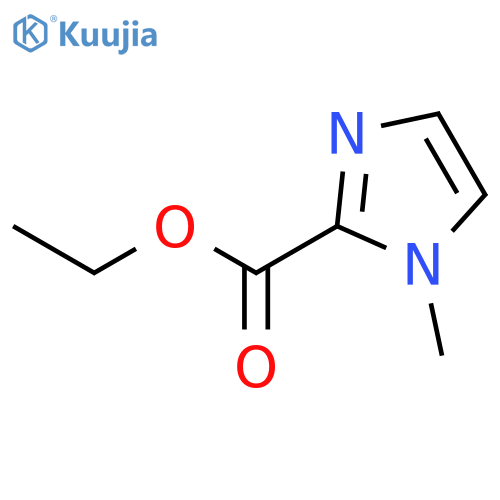 ethyl 1-methylimidazole-2-carboxylate structure