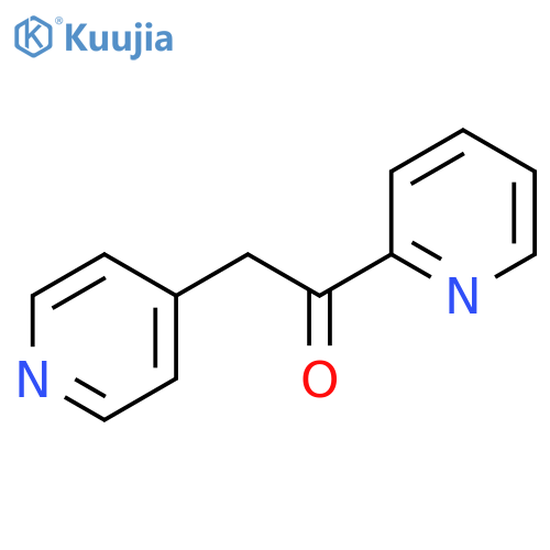 1-(Pyridin-2-yl)-2-(pyridin-4-yl)ethan-1-one structure