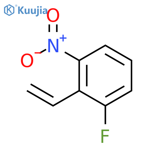 2-ethenyl-1-fluoro-3-nitrobenzene structure