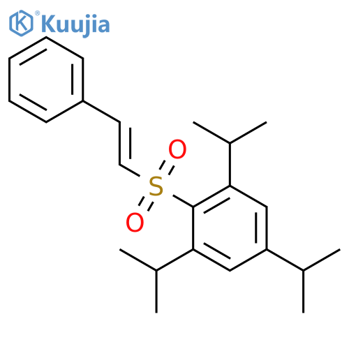 Sulfone, styryl2,4,6-triisopropylphenyl, (E)- (8CI) structure