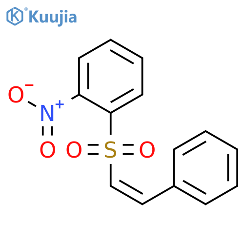 Sulfone, o-nitrophenylstyryl, (E)- (8CI) structure