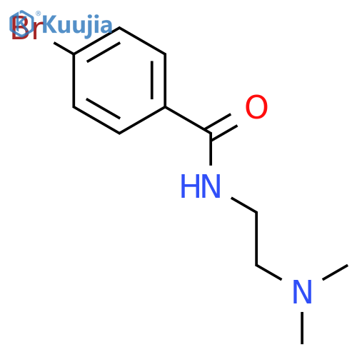 Benzamide, 4-bromo-N-[2-(dimethylamino)ethyl]- structure