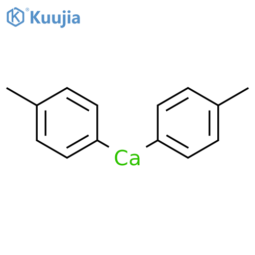 Calcium, bis(4-methylphenyl)- structure