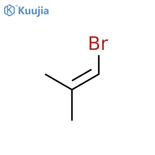 1-Bromo-2-methylprop-1-ene structure