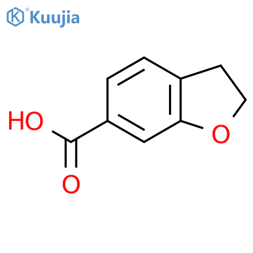 2,3-dihydro-1-benzofuran-6-carboxylic acid structure
