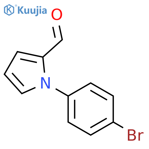 1-(4-Bromophenyl)-1h-pyrrole-2-carbaldehyde structure