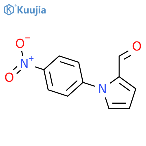 1-(4-nitrophenyl)-1H-pyrrole-2-carbaldehyde structure