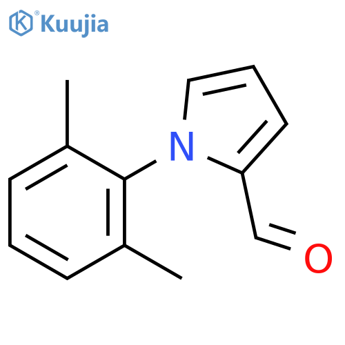1-(2,6-dimethylphenyl)-1H-pyrrole-2-carbaldehyde structure