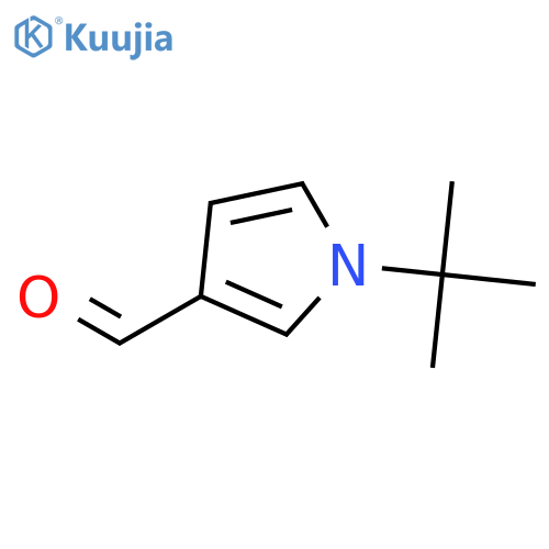 1-tert-butyl-1H-pyrrole-3-carbaldehyde structure