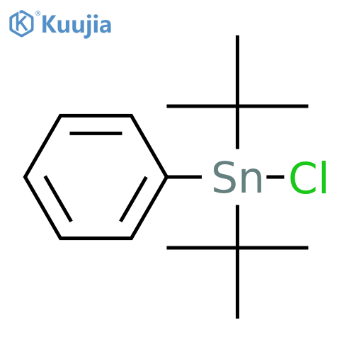 Stannane,chlorobis(1,1-dimethylethyl)phenyl- structure