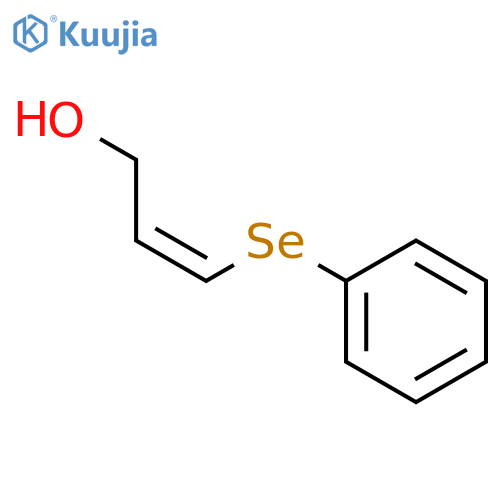 2-Propen-1-ol, 3-(phenylseleno)-, (Z)- structure
