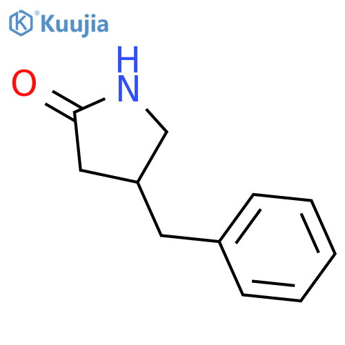 4-Benzylpyrrolidin-2-one structure