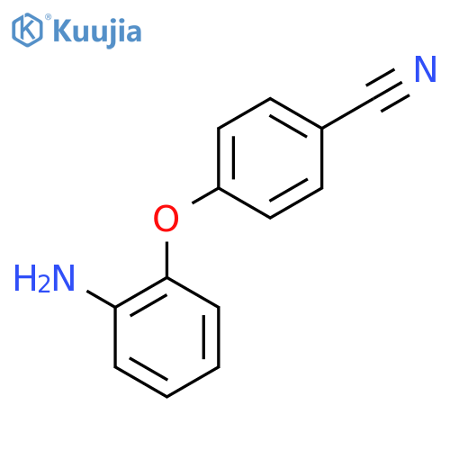 4-(2-Aminophenoxy)benzonitrile structure