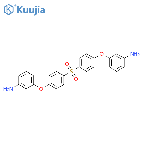 3,3'-((Sulfonylbis(4,1-phenylene))bis(oxy))dianiline structure