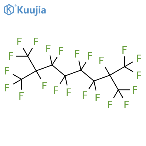 Octane,1,1,1,2,3,3,4,4,5,5,6,6,7,8,8,8-hexadecafluoro-2,7-bis(trifluoromethyl)- structure