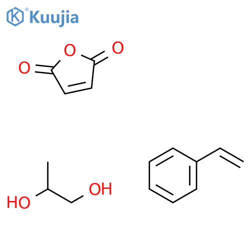 2,5-Furandione,polymerwithethenylbenzeneand1,2-propanediol structure