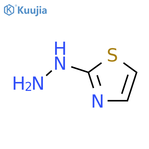2-hydrazinyl-1,3-thiazole structure