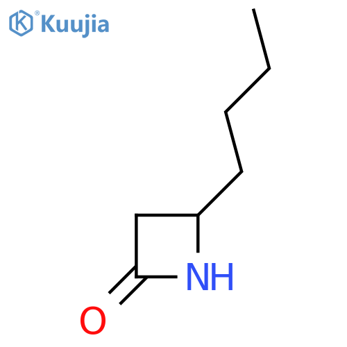 4-Butyl-2-azetidinone structure