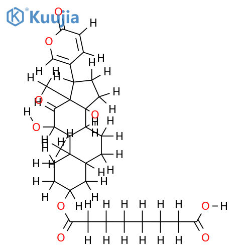 Arenobufagin 3-hemisuberate structure
