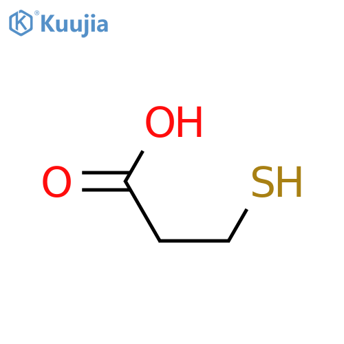 Propanoic acid,mercapto- structure