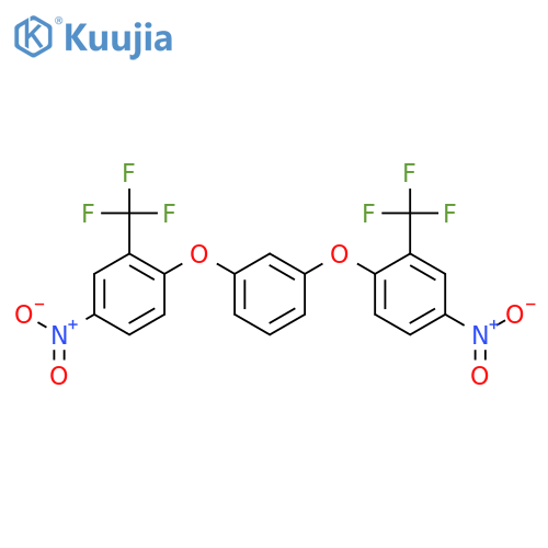 Benzene, 1,3-bis[4-nitro-2-(trifluoromethyl)phenoxy]- structure